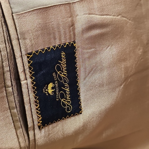 Brooks Brothers Tan Sport Coat Classic Single-Breasted Blazer - Picture 3 of 7